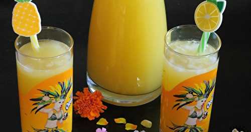 Ananas fizz au gingembre