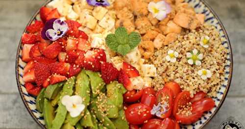 Bowl au quinoa à partager