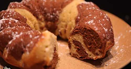 Bundt cake gousses de vanille chocolat