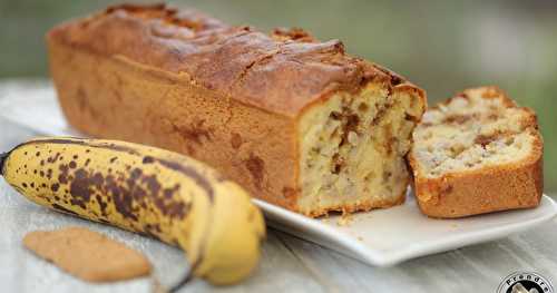 Cake bananes crème de spéculoos