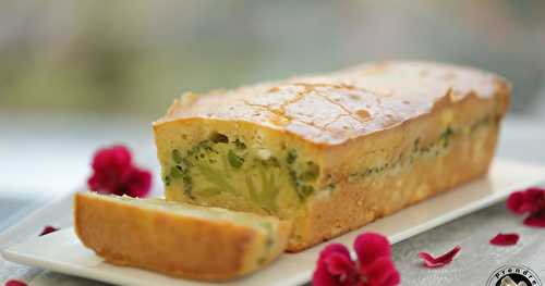 Cake brocoli, petits pois feta