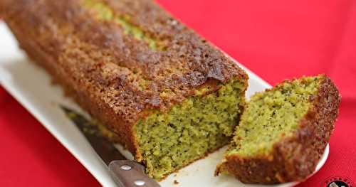 Cake matcha amandes kiwi