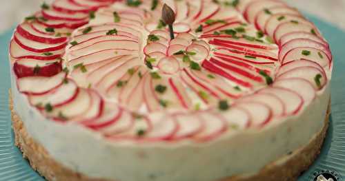 Cheesecake aux radis