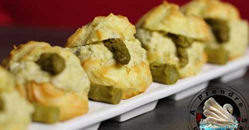 Choux parmesan asperges