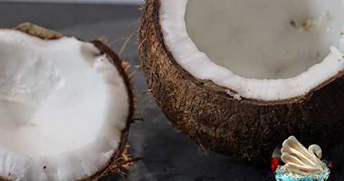 Comment ouvrir une noix de coco ? (pas à pas en photos)