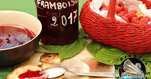 Confiture de framboises à l'ancienne (pas à pas en photos)