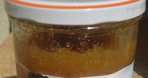 Confiture de pêches vanillée façon Paul Bocuse