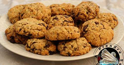 Cookies au riz complet et avoine