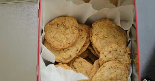 Cookies aux amandes caramélisées