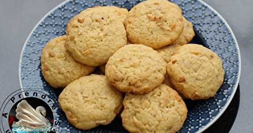 Cookies noix de pécan chocolat blanc