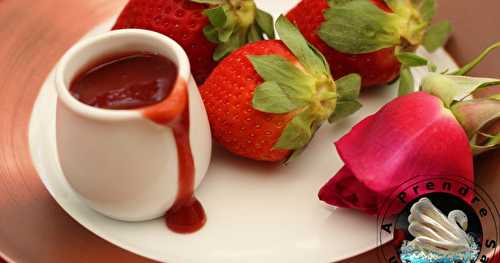 Coulis de fraises