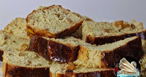 Cramique aux raisins secs et zestes d'orange (pas à pas en photos)