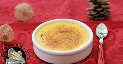 Crème brûlée au foie gras