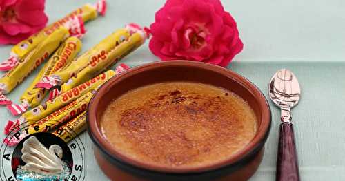 Crème brûlée aux Carambars