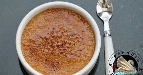 Crème brûlée caramel au beurre salé