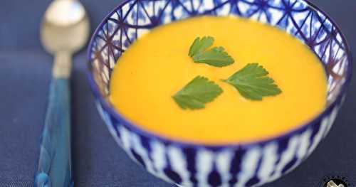 Crème de carottes à la coriandre