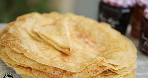 Crêpes au lait de coco