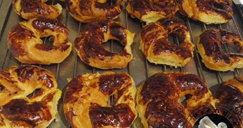 Croissants au praliné et fleur d'oranger au robot pâtissier