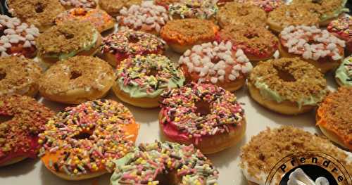 Donuts à la machine