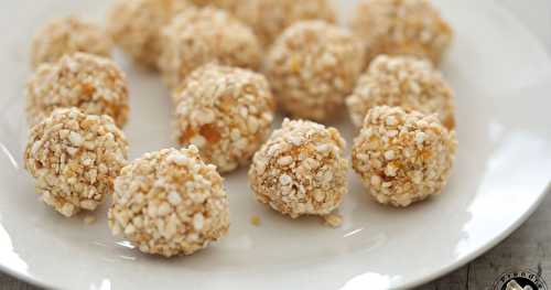 Energy balls abricot cajou