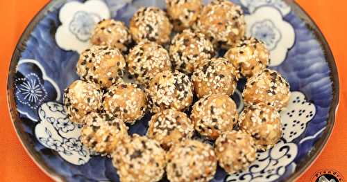 Energy balls tahini figues