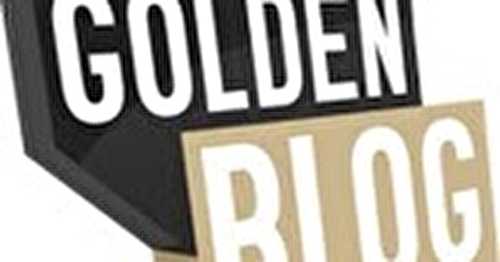 Finaliste aux Golden Blog Awards 2015 Gastronomie