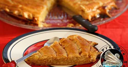 Galette des rois crème d'amandes mangue