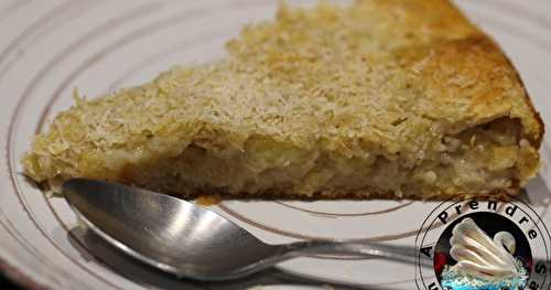 Gâteau à la banane et à la coco sans sucre de Conticini