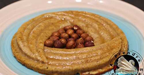 Gâteau à la noisette sans sucre de Conticini