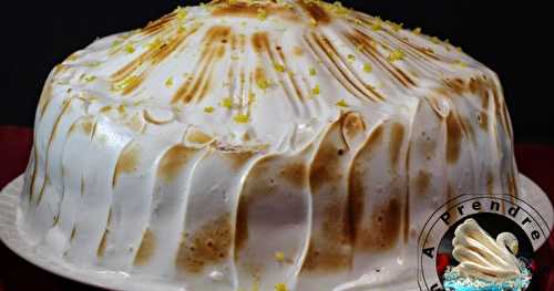 Gâteau à la vanille et crème de citron meringué (pas à pas en photos)