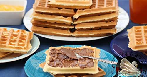 Gaufres aux amandes