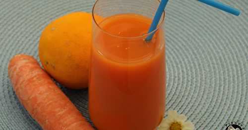 Jus orange carottes