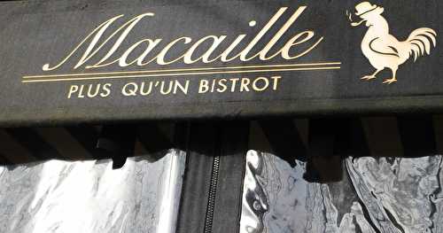 Macaille, plus qu'un bistrot?