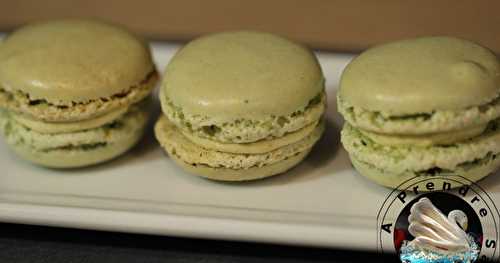 Macarons à la pistache