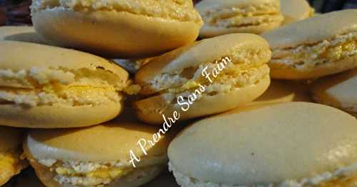 Macarons à la vanille façon Alain Ducasse