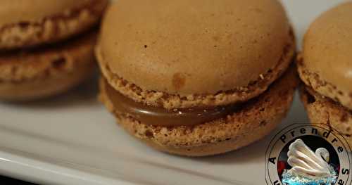 Macarons au caramel au beurre salé