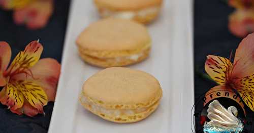 Macarons au chèvre et au miel