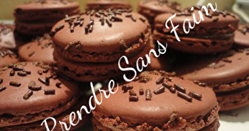 Macarons au chocolat façon Alain Ducasse