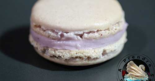 Macarons mûres violette (pas à pas en photos)