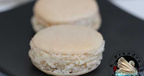 Macarons vanille et fève tonka (pas à pas en photos)