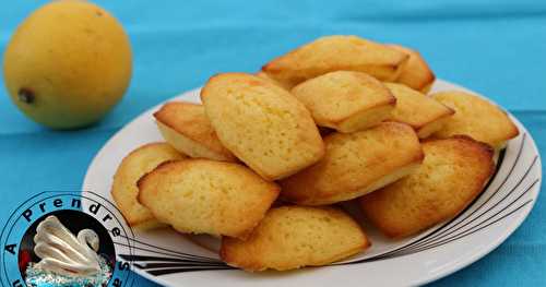 Madeleines au citron