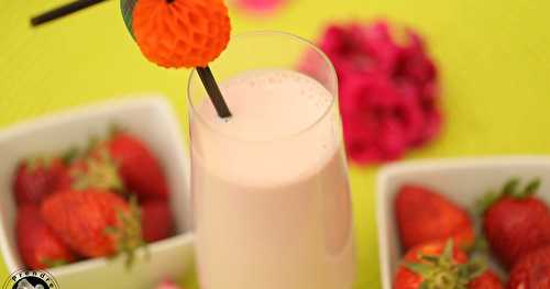 Milkshake aux fraises