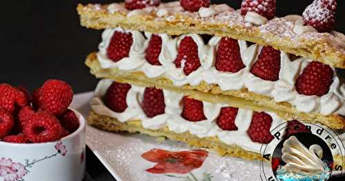 Mille-feuilles express aux framboises de Gordon Ramsay