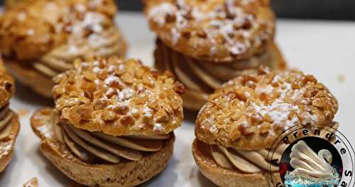 Mini Paris-Brest à la mousse de foie gras