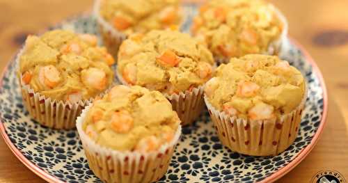 Muffins aux crevettes et curry