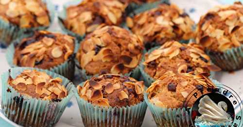 Muffins poire chocolat