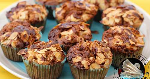 Muffins poires caramel