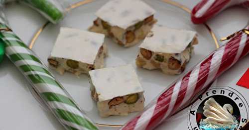 Nougat blanc aux trois fruits secs (pas à pas en photos)