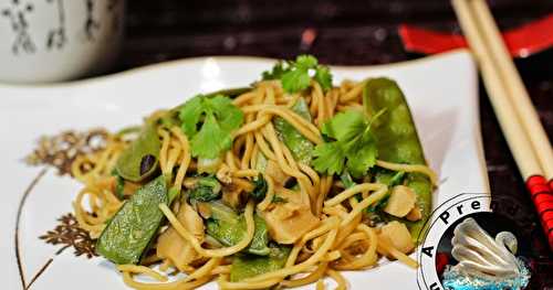 Nouilles chinoises aux légumes