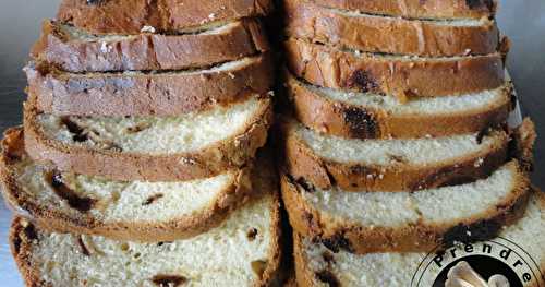 Pain au lait aux pépites de chocolat